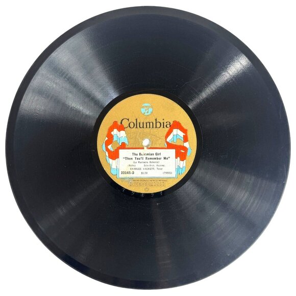 Charles Hackett - Drink To Me Only With Thine Eyes - 33045-D Columbia - Picture 3 of 4